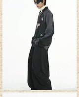 Men's 2-Tone Long Sleeve Cotton Jersey