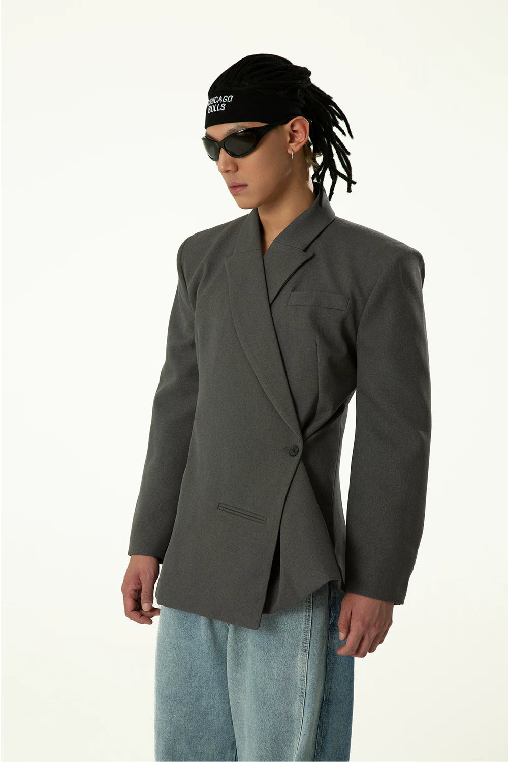 Men's Vintage Slim Wool Blazer