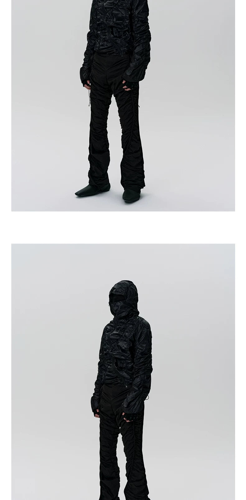 Lightweight Wrinkle Hooded Sun Jacket