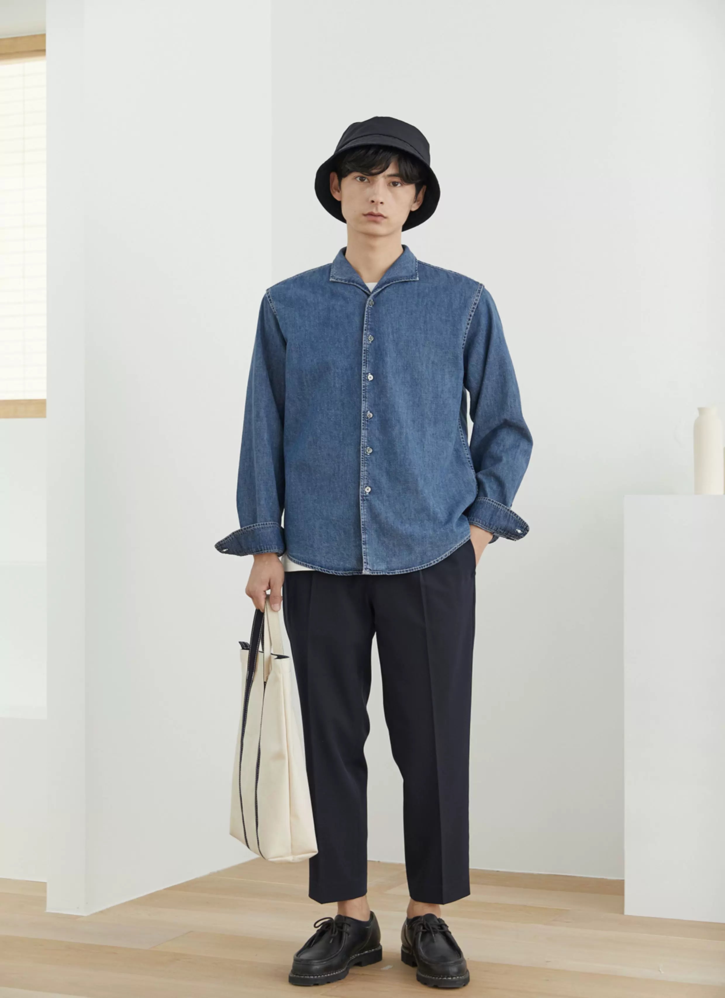 Elastic Waist Loose Ankle Pants