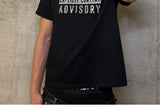 Distressed Rhinestone Racer Tee