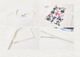 Cool Loose Portrait Couple’s Crew Tees