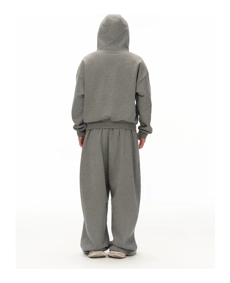 500g Athleisure Fleece Sweatshirt Set
