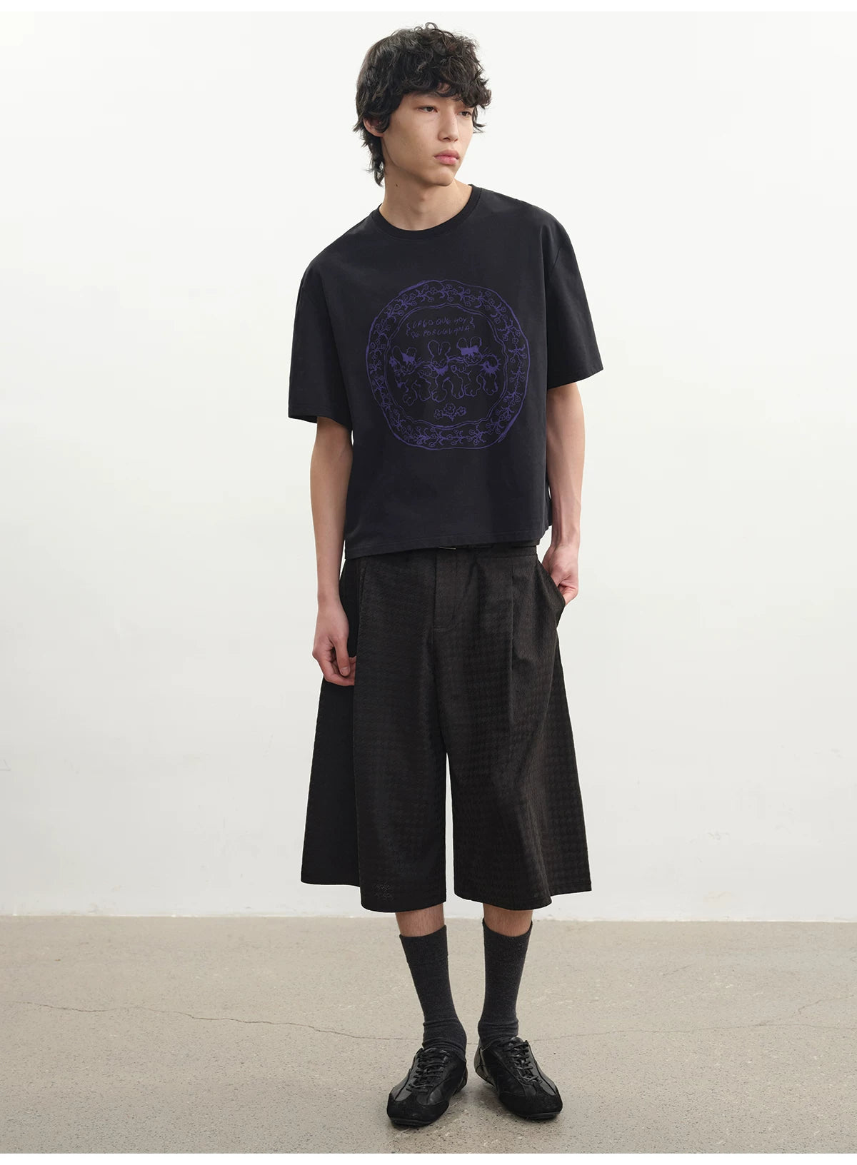 Rabbit Print Tee