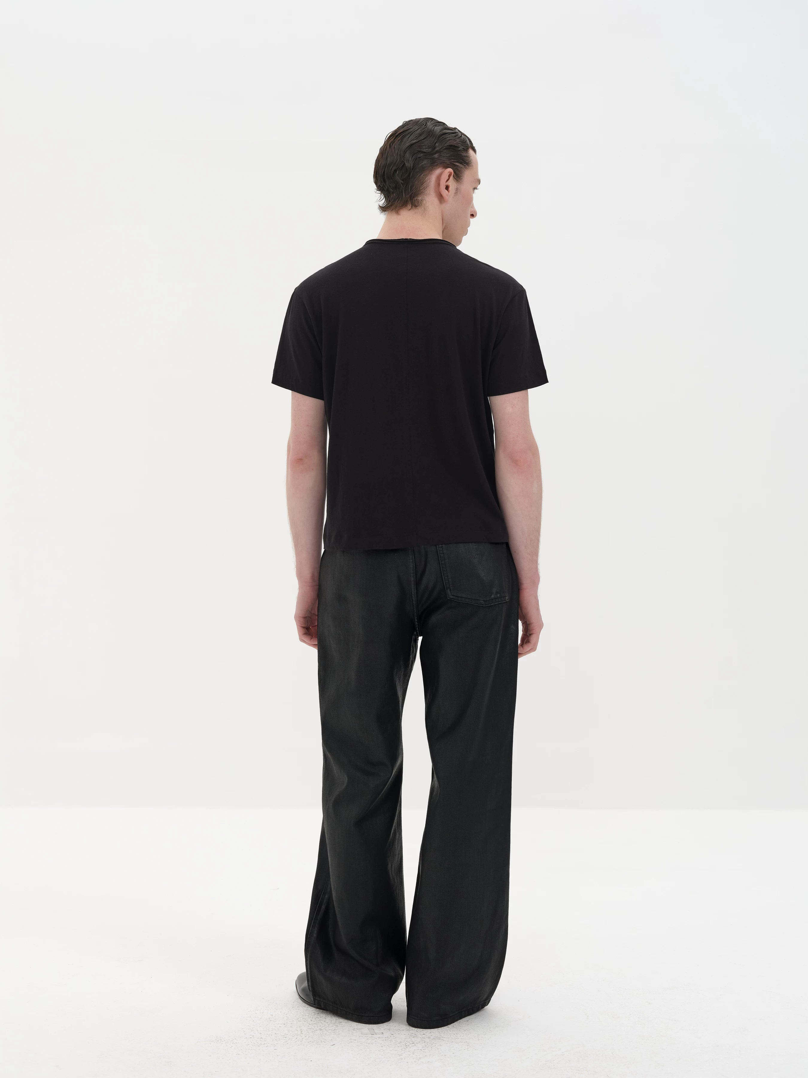 Chest Pocket Silk Cotton Tees