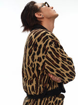 Leopard Print Home Robe