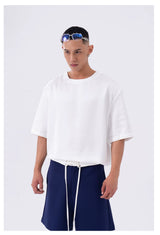Men's Loose Reflective Short Sleeve Tees
