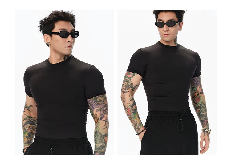 Short Sleeve Stretchy Quick Dry Tee