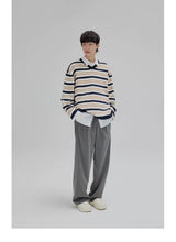 Basic Long Sleeve Cotton Blend Shirt