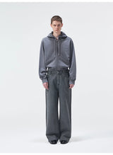 14Oz Turkish Washed Denim Straight Pants