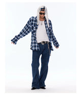 Brushed Workwear Plaid Shirt