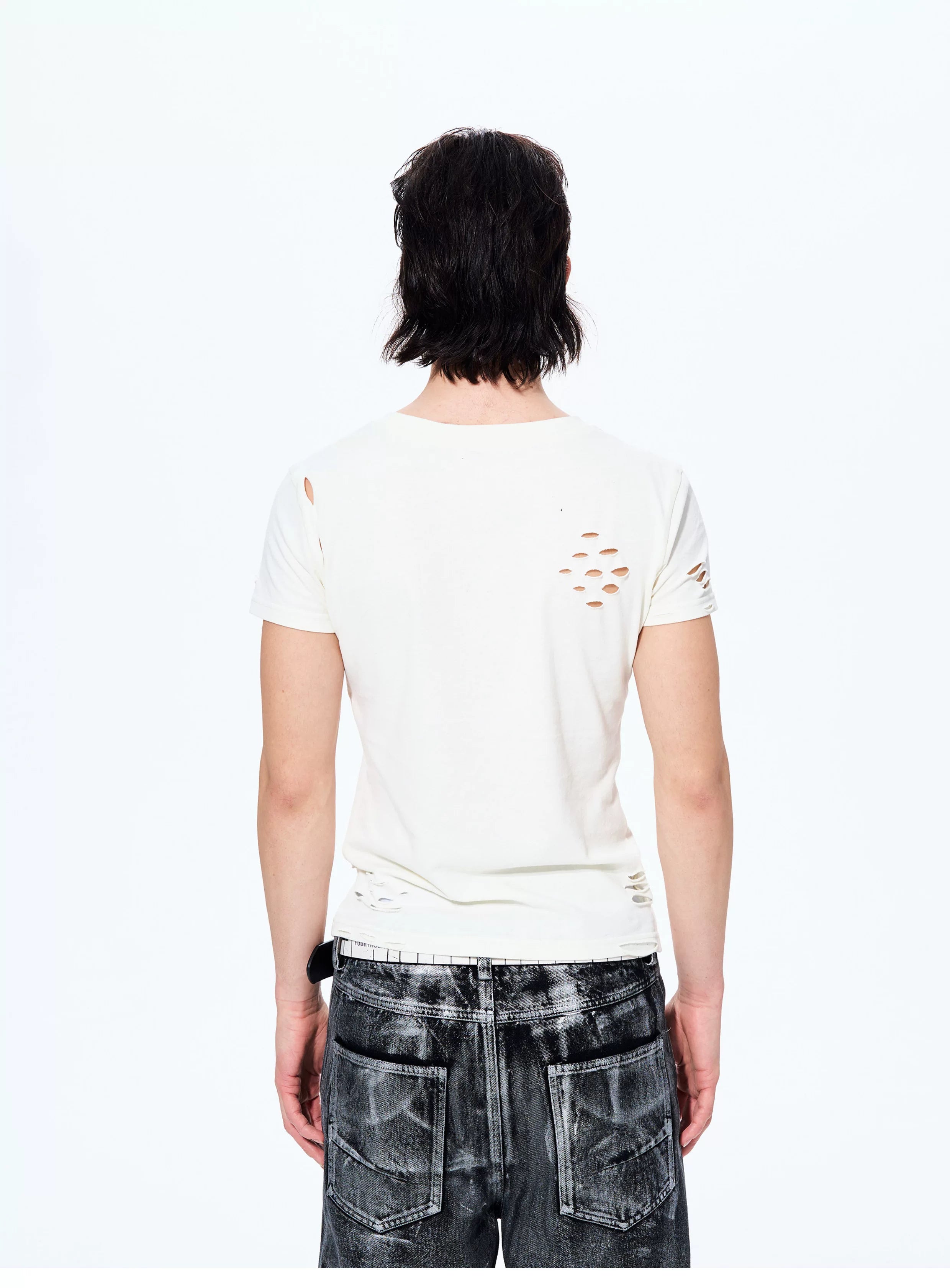 Men's Slim Skull Print Tee