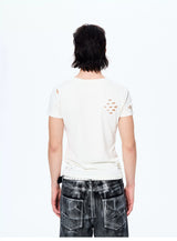 Men's Slim Skull Print Tee