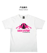 Color Block Graphic Print Tee