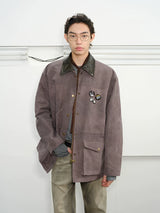 16oz Men's Faux Snake Work Jacket