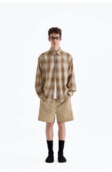Supima Nylon Blend Drawstring Shorts