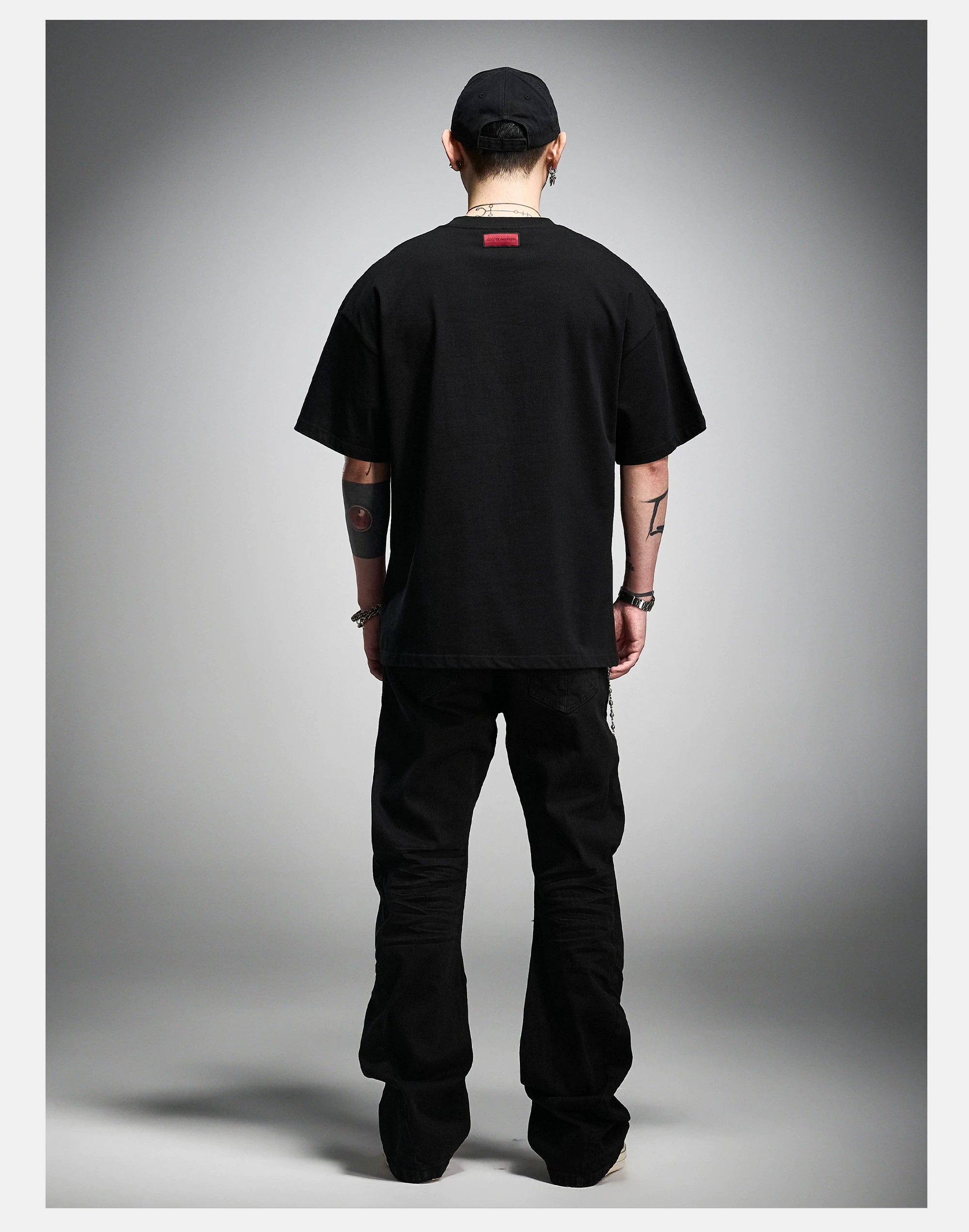 Printed Loose Short Sleeve Tee