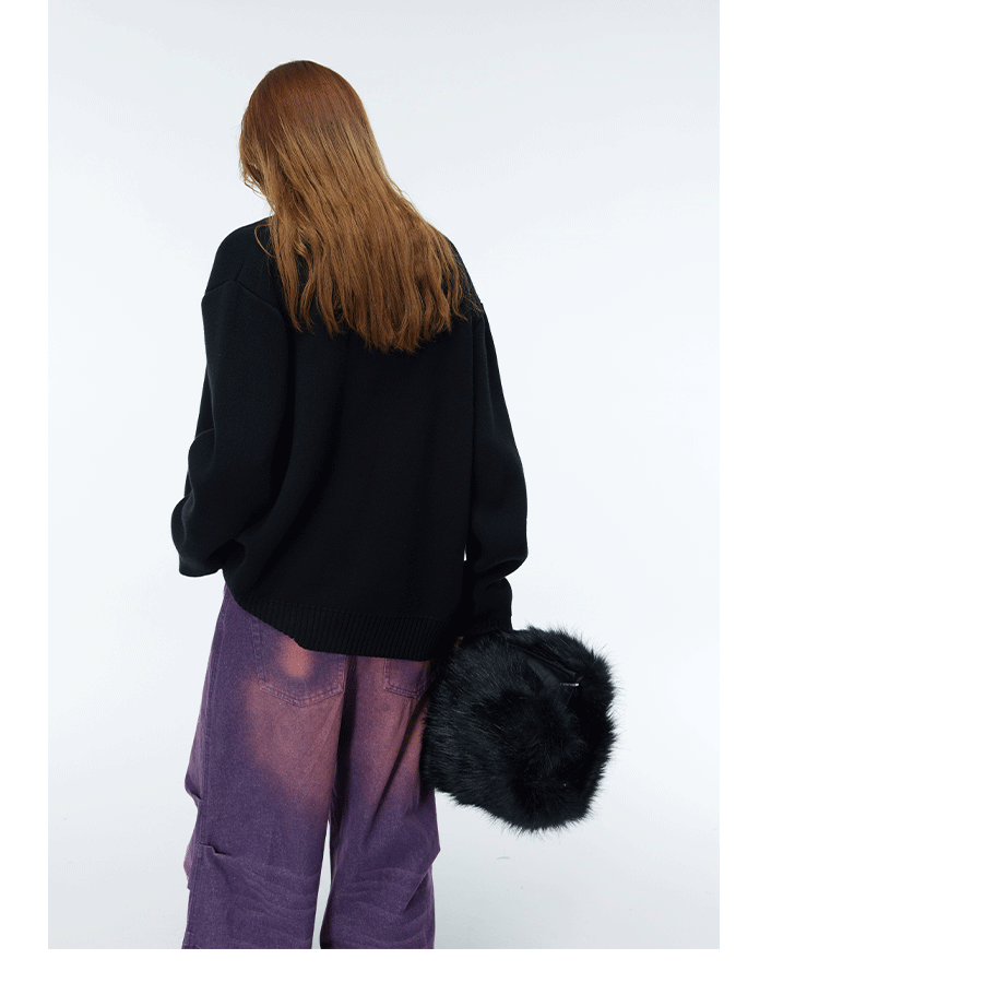 Rivet-Trimmed Two-Tone Cardigans