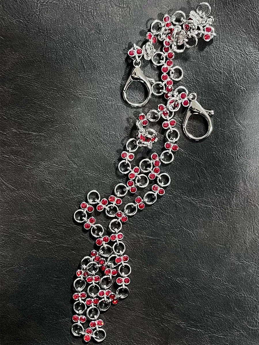 Reinforced Cherry Gem Pants Chain
