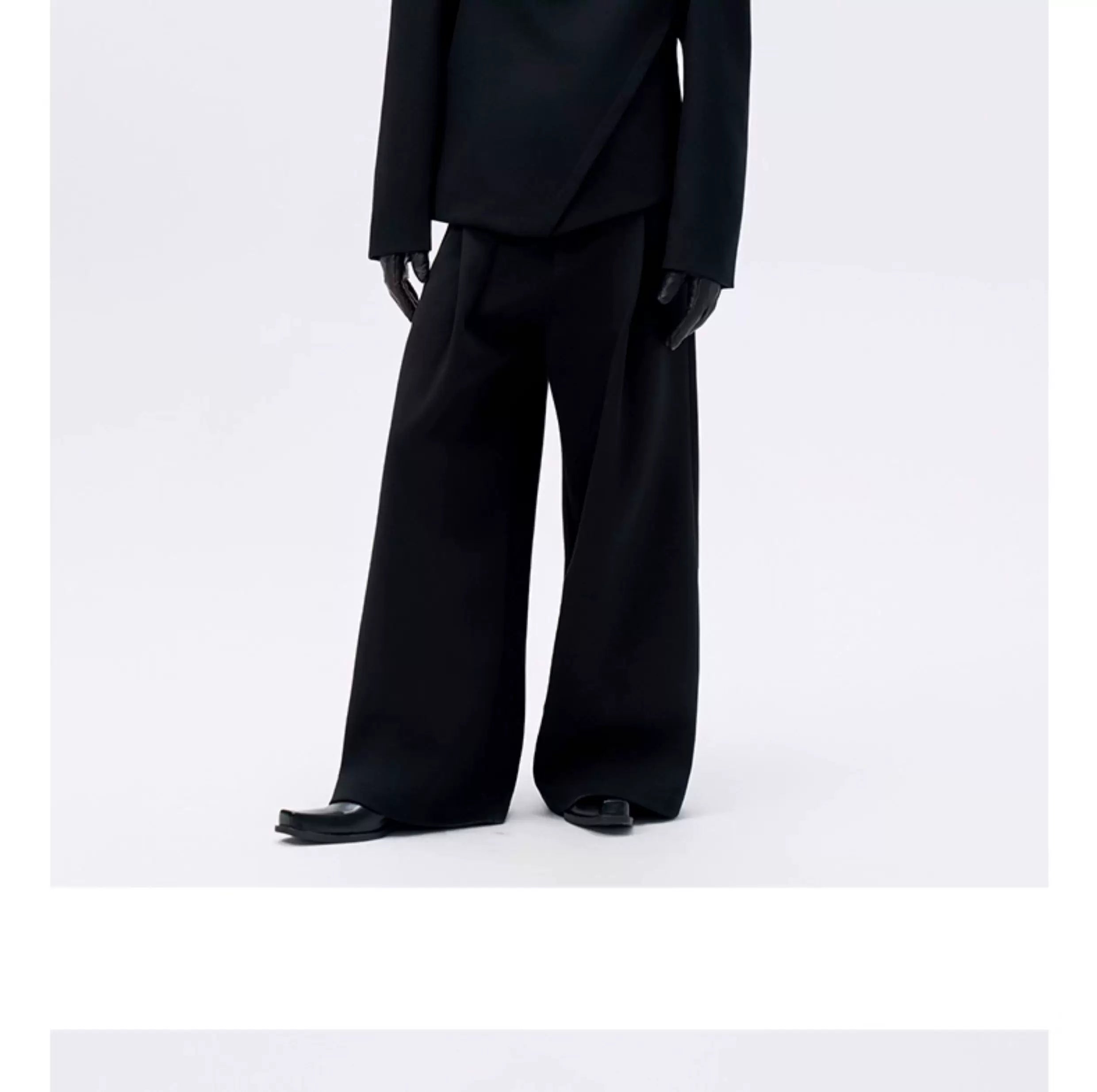 Cropped Deconstructed Waist-cinched Stand Collar Jacket