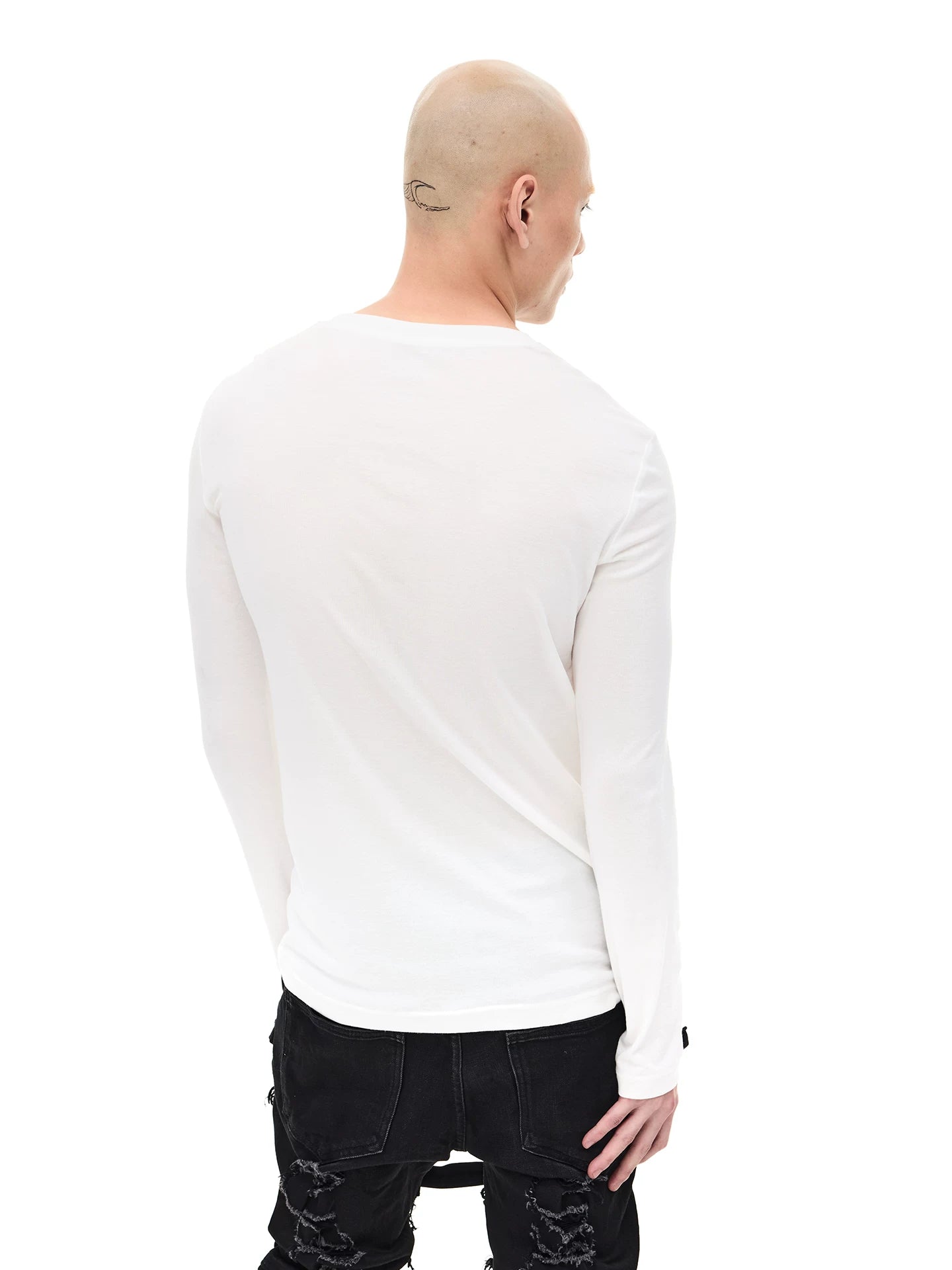 Opium Print Slim Stretchy Lyocell Tee