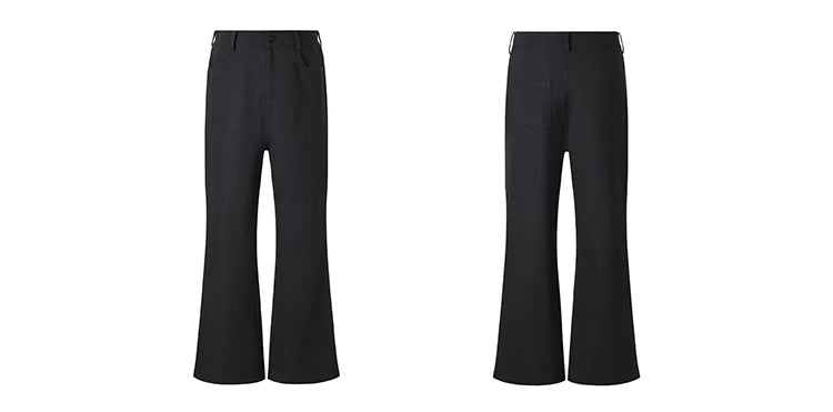 Men's Flare Slim Casual Suit Pants