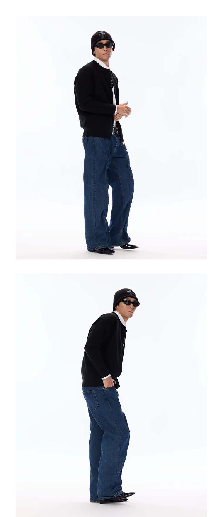 Classic Vintage Oversized Double-breasted Wool Blazer
