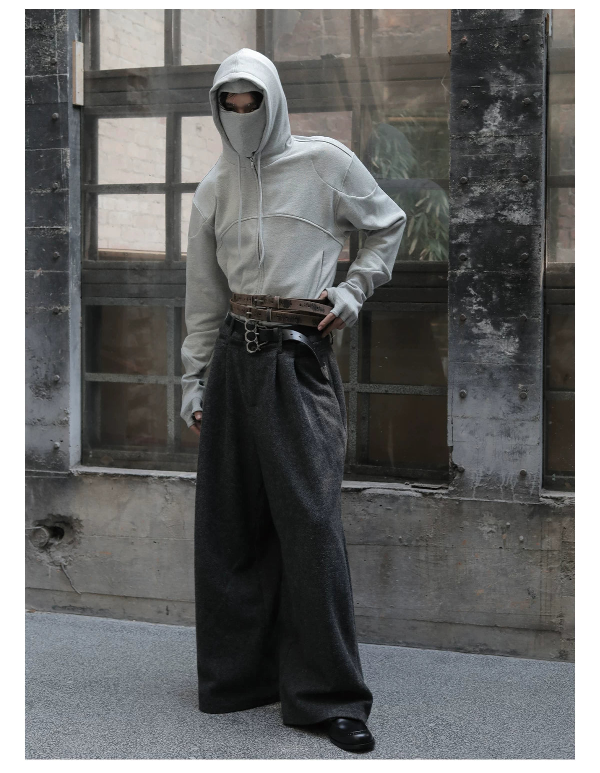 Boxer Hoodie With Five Finger Gloves