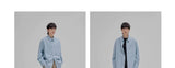 Striped Paneled Pocket Shirt