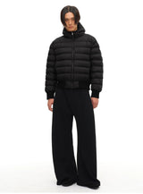Multi-color Loose Quilted Hooded Down Jackets