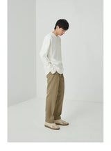 Ribbon Pocket Long Sleeve Tee