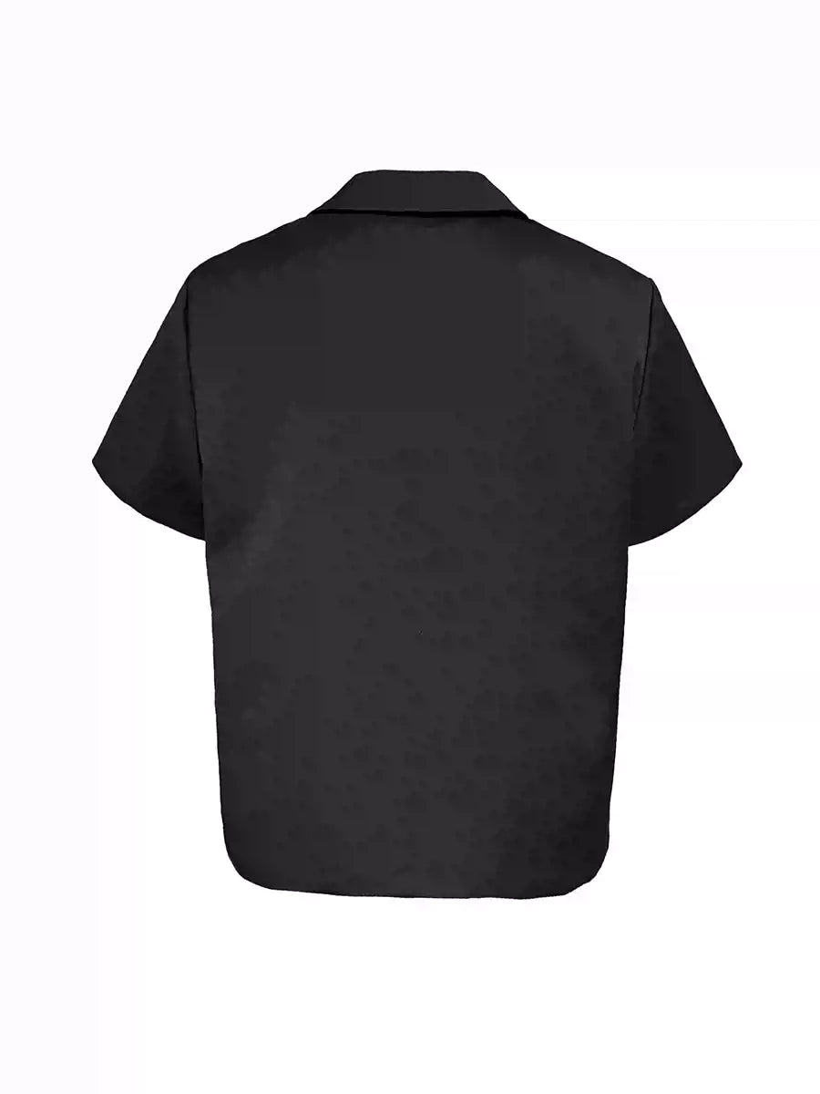 Short Sleeve C Button Shirt