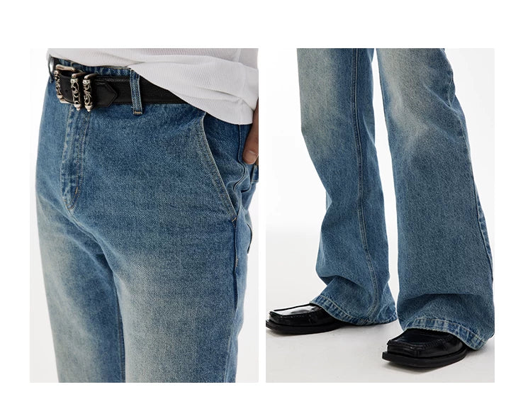 Men's Flared Casual Jeans