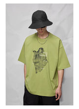 Oversized Graphic Print Tee