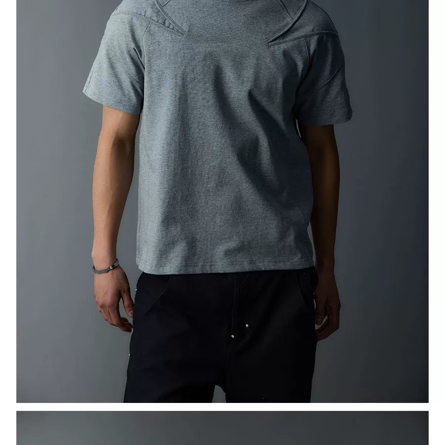 Unisex 3 Color Armor-Cut Cotton Tees