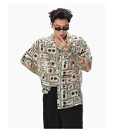Island Star Linen Blend Hawaiian Shirt