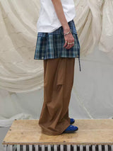 Plaid Unisex Skirt Extender
