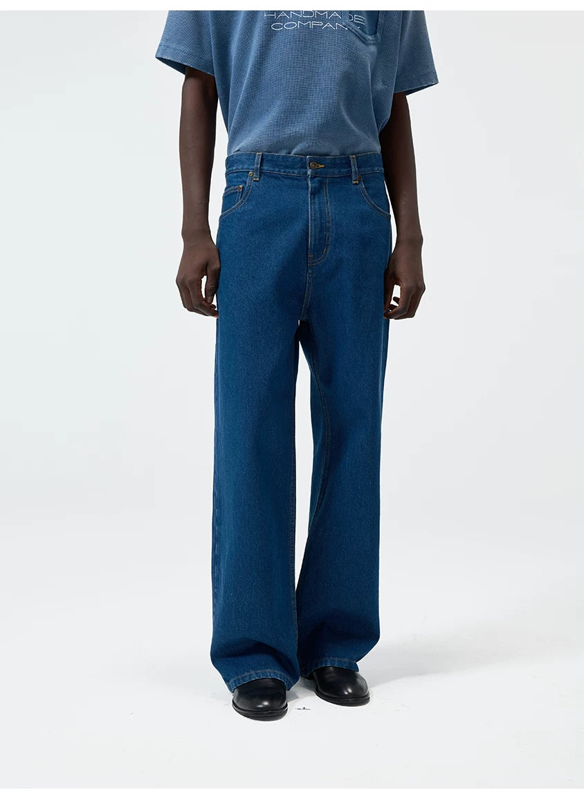 Five Pocket Indigo Wash Denim Pants