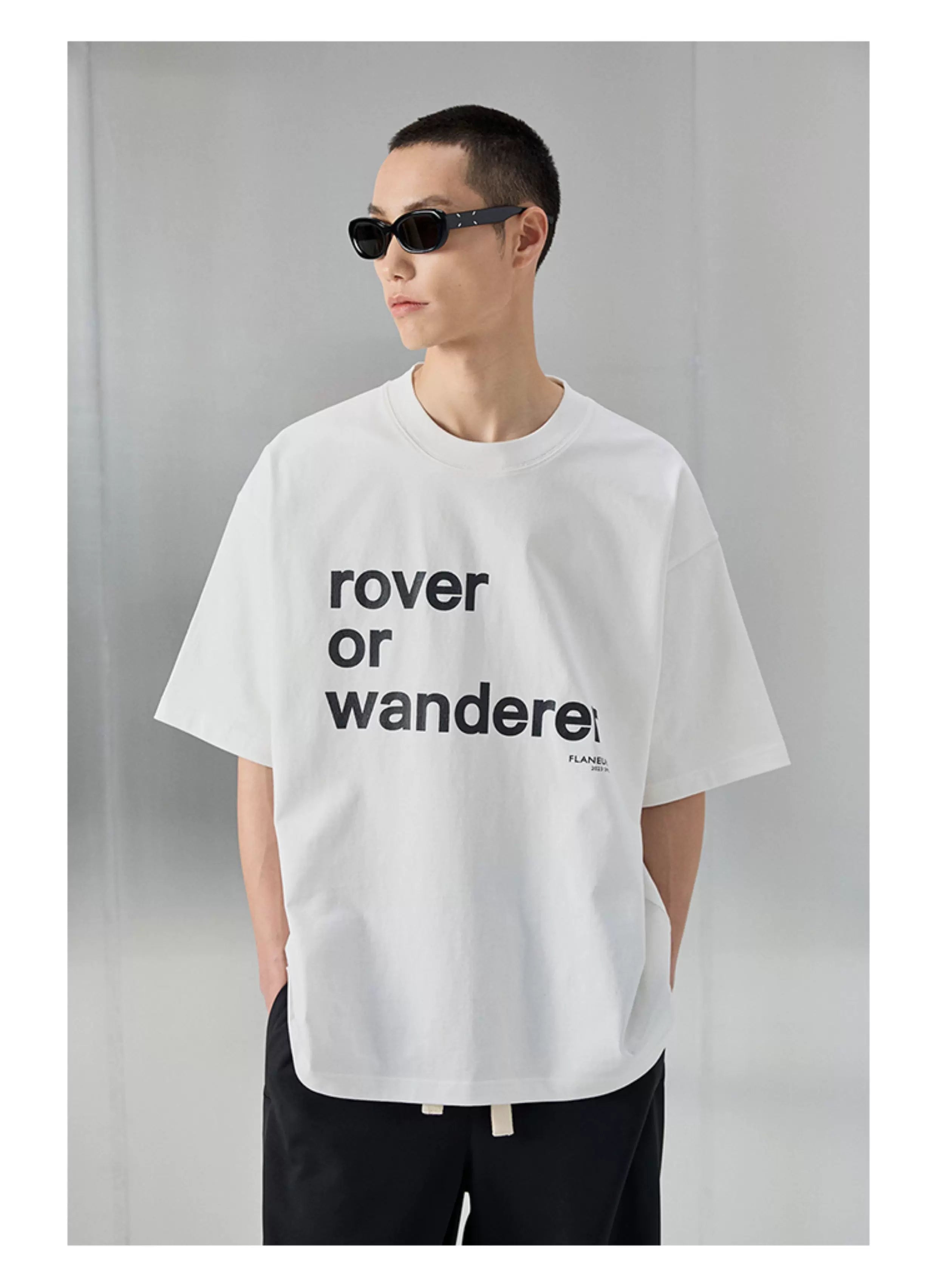 Foam Print Loose Tees