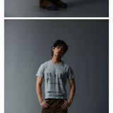 Slim Fit Vintage Print Tee