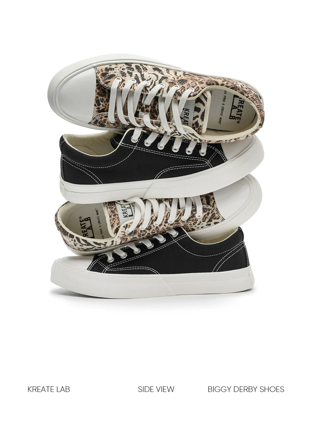 Low-top Cork Platform Casual Canvas Shoes