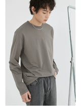 Long-Sleeved Mercerized Combed Tee