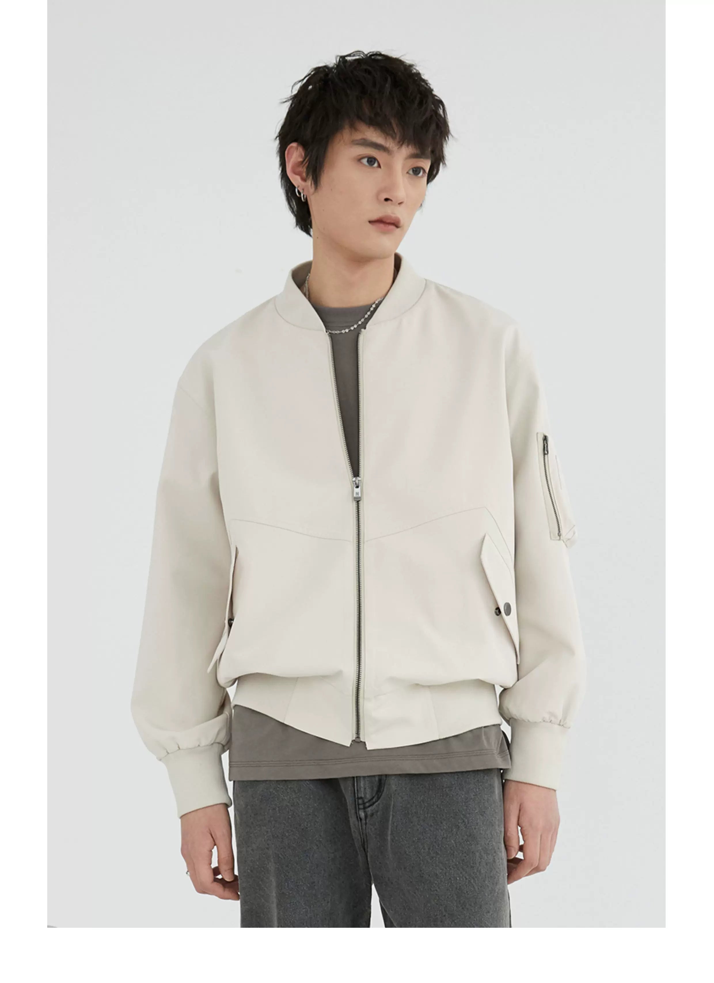Long-Sleeved Mercerized Combed Tee