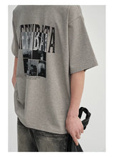 300G Double Yarn Printed Tee