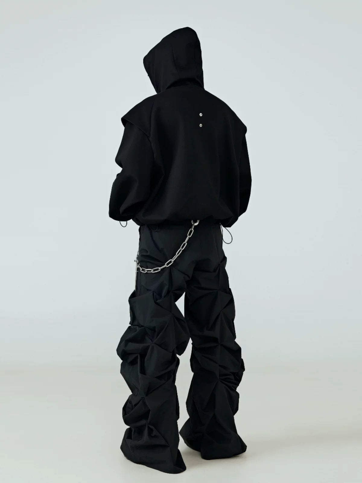Oversized Heavy Drawstring Hoodie