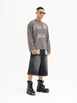 Men's Glitter Long Sleeve Sun Tee