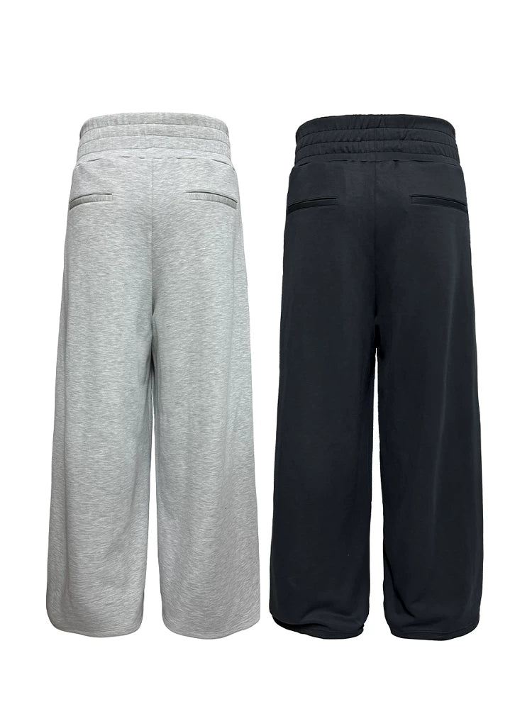 Soft Loose Tencel Boxing Sweatpants