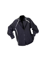 Washed Denim Split Shirt
