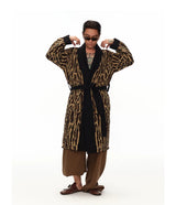 Leopard Print Home Robe