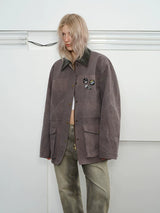 16oz Men's Faux Snake Work Jacket